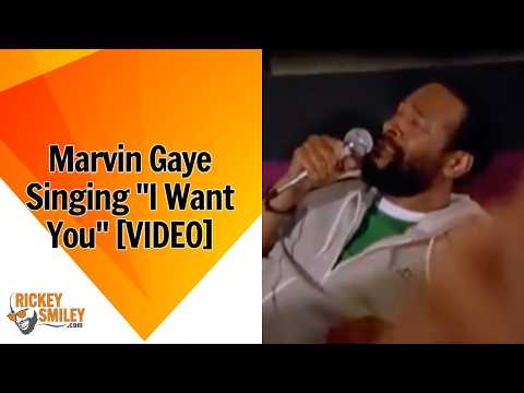 Marvin Gaye Singing "I Want You"