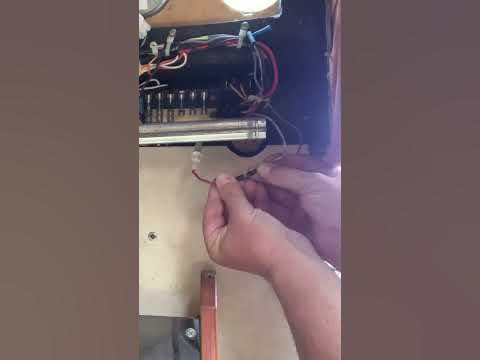 Freeing up the stuck starter on our boat, teaser - YouTube