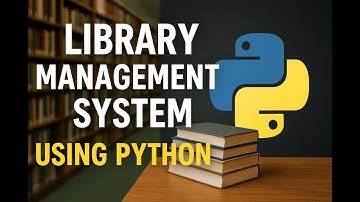 Library Management System in Python | Full Project with CSV Storage, Login, Borrow & Return