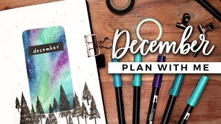 PLAN WITH ME | December 2019 Bullet Journal Setup