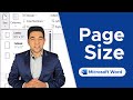 How to Change the Page Size in Microsoft Word (A4, Letter &amp; More)