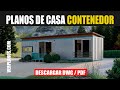 ✅ Plano de Casa Contenedor 📌 ¡GRATIS! ➜ Descargar DWG / PDF