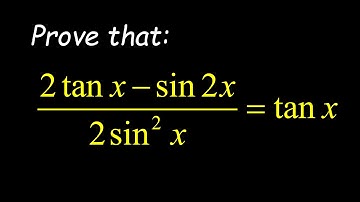 Learn How To Prove A Trigonometry Question & Apply Trig Identities Effectively