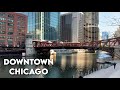 Walking Chicago Loop Tour | LaSalle Street from River to Board of Trade