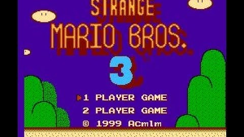 Strange Mario Bros. 3 (SMB3 Hack) Worlds 6 to 8