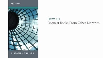 How to Request Books From Other Libraries