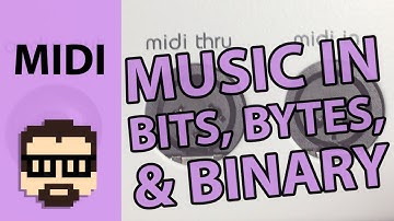 The MIDI Protocol: Bits, Bytes, and Binary | Simon Hutchinson