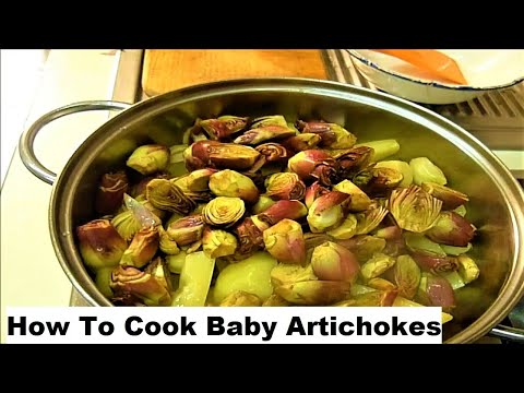 Video: Artichokes With New Potatoes