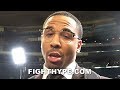 ANDRE WARD REACTS TO CRAWFORD KNOCKING OUT MEAN MACHINE; CANDID ON PORTER "REAL COMP" & KNOCKDOWN