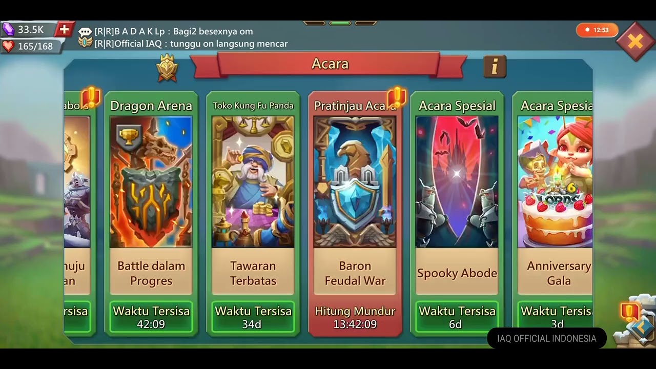 Карта арены драконов лордс мобайл