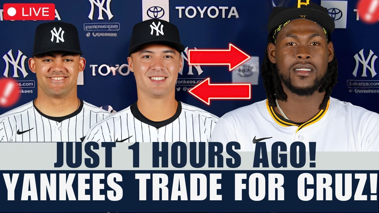 JUST CONFIRMED! ONEIL CRUZ TO YANKEES! UNEXPECTED TRADE WITH PIRATES! YANKEES NEWS! - Blog News
