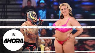FULL MATCH — Rey Mysterio vs. Aliza Intergender Wrestling Match : WWE No Mercy