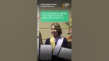 Meet Santiago Monsalve Silva from Colombia | Chegg.org Global Student Prize 2024 Top 50 Finalist
