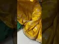 Mustard colour floral print saree💛 #shorts #partywearsaree #mustard #floral #saree #trending #viral