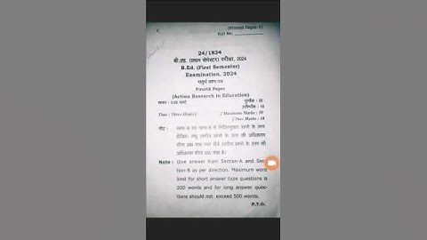 MGKVP first semester fourth paper 2024 #mgkvp #mgkvp previous year paper