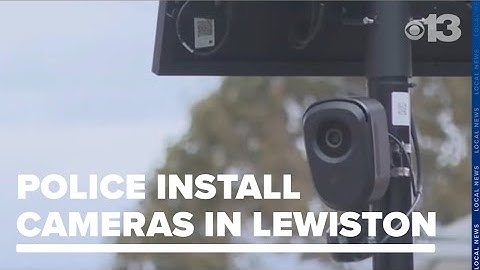 Politie Lewiston installeert controversiële AI-gestuurde camera
