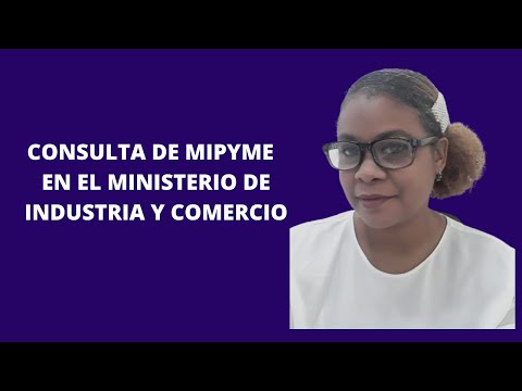 VERIFICACION O CONSULTA DE MIPYMES DE LA REPUBLICA DOMINICANA.