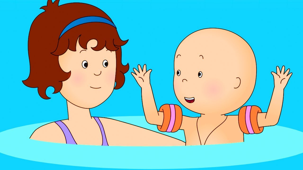 Caillou and mommy