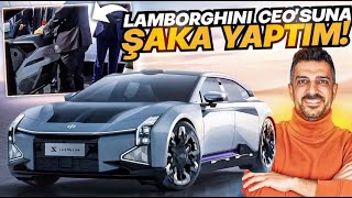 Lamborghini CEO'sunun İncelediği Sinyalleri Animasyonlu Araba! | Hiphi