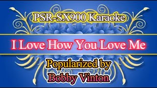 I Love How You Love Me - Bobby Vinton Video Karaoke