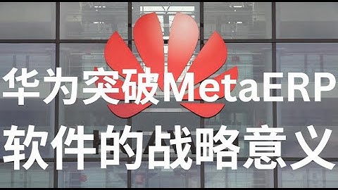 野貓論政 476：華為突破MetaERP軟件的戰略意義 - 天天要聞