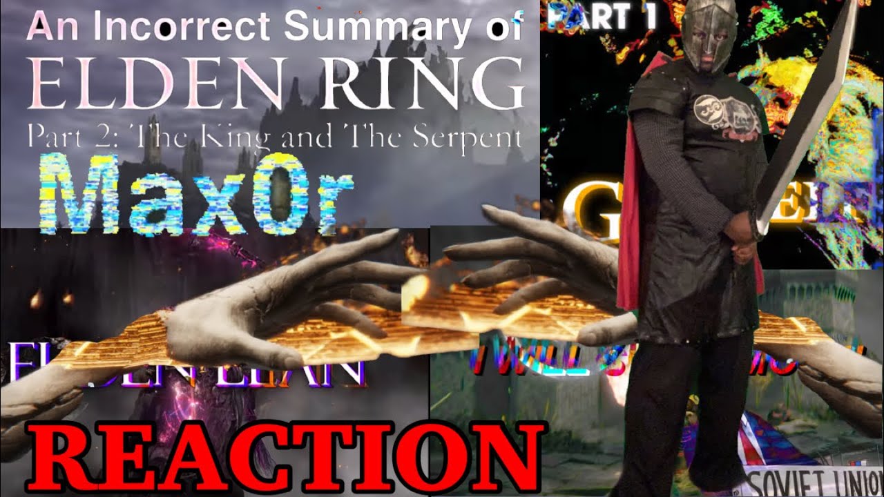 AT LONG LAST PT 2 IS HERE! MAX0R INCORRECT SUMMERY OF ELDEN RING PT 2 REACTION||BEASTLYBOY REACTS