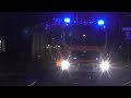 [Verkehrsunfall] Einsatzfahrten Feuerwehr Rendsburg
