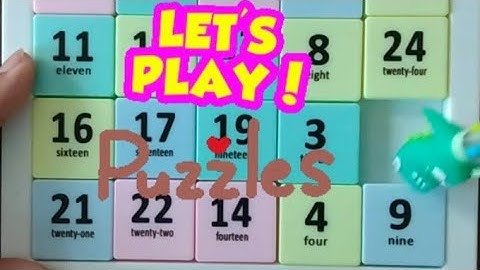 FAST MOVE PUZZLE GAME || SLIDING NUMBERS || ASMR || SATISFYING