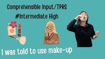 Intermediate Chinese story with comprehensible input: I was told to use make up | Clear Slow Chinese