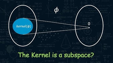 Kernel of Linear Maps is a Subspace | Linear Algebra | Math2Go