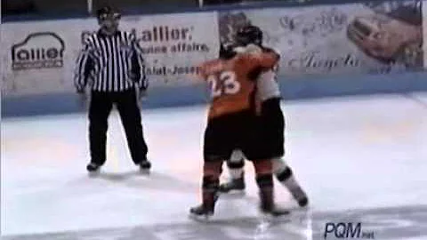 Guillaume Rousseau vs Tommy Tremblay Jan 12, 2011