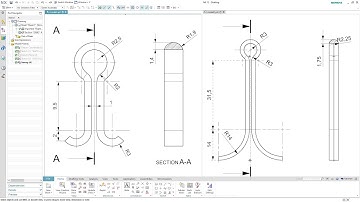 SOLID EDGE ST10 - SPLIT PIN - CONCRETE MIXER - DRAWING