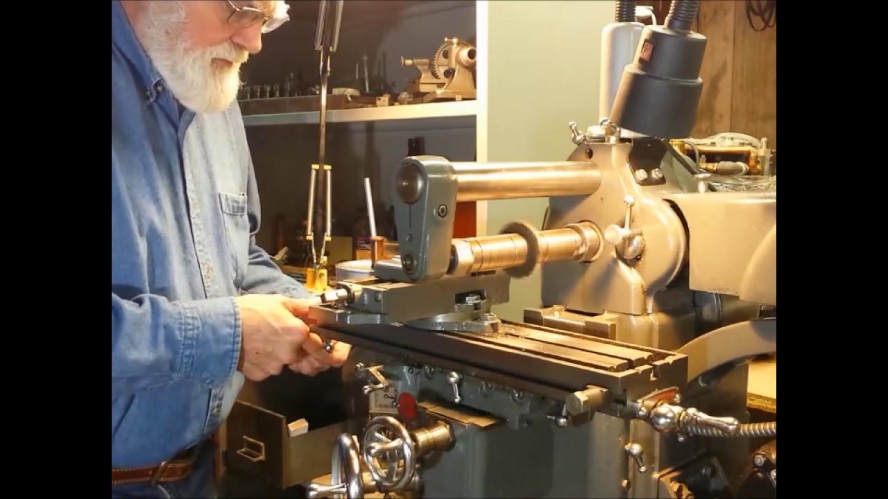 Sirius live steam engine piston valve slotting on Atlas mill YouTube