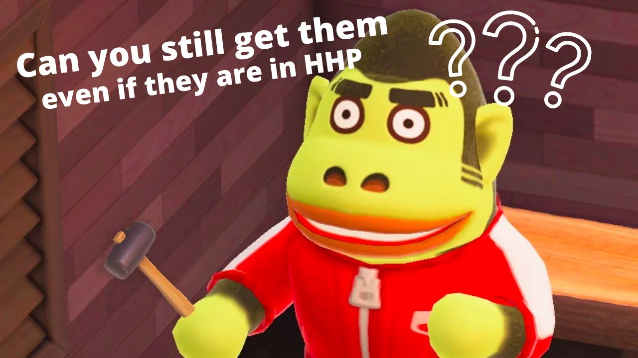 Can you get villagers on your island if you have them on HHP?! YouTube