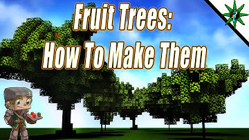 How to build a Fruit tree! (Minecraft Vanilla 1.19 Tree Tutorial)