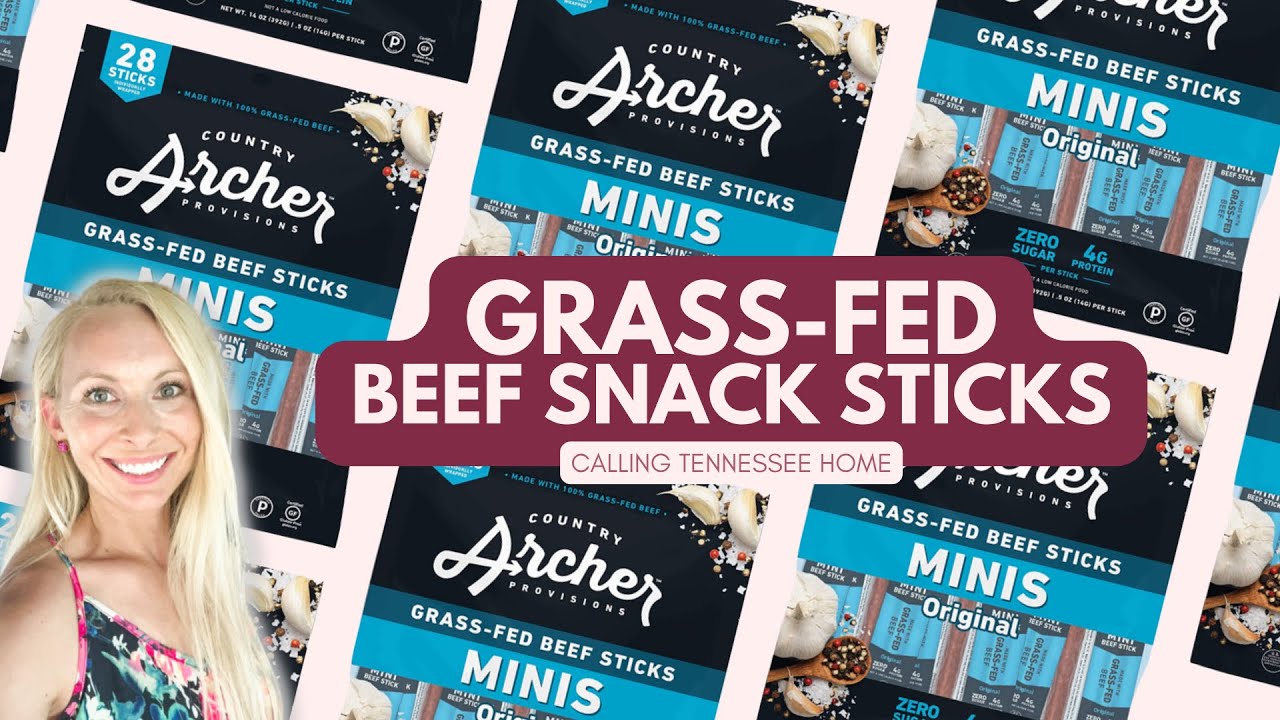 HIGH PROTEIN SNACK, Archer Mini Beef Sticks Review
