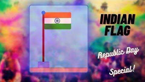 Republic Day Special | Flag Of India❤ | HTML/CSS | Animated |