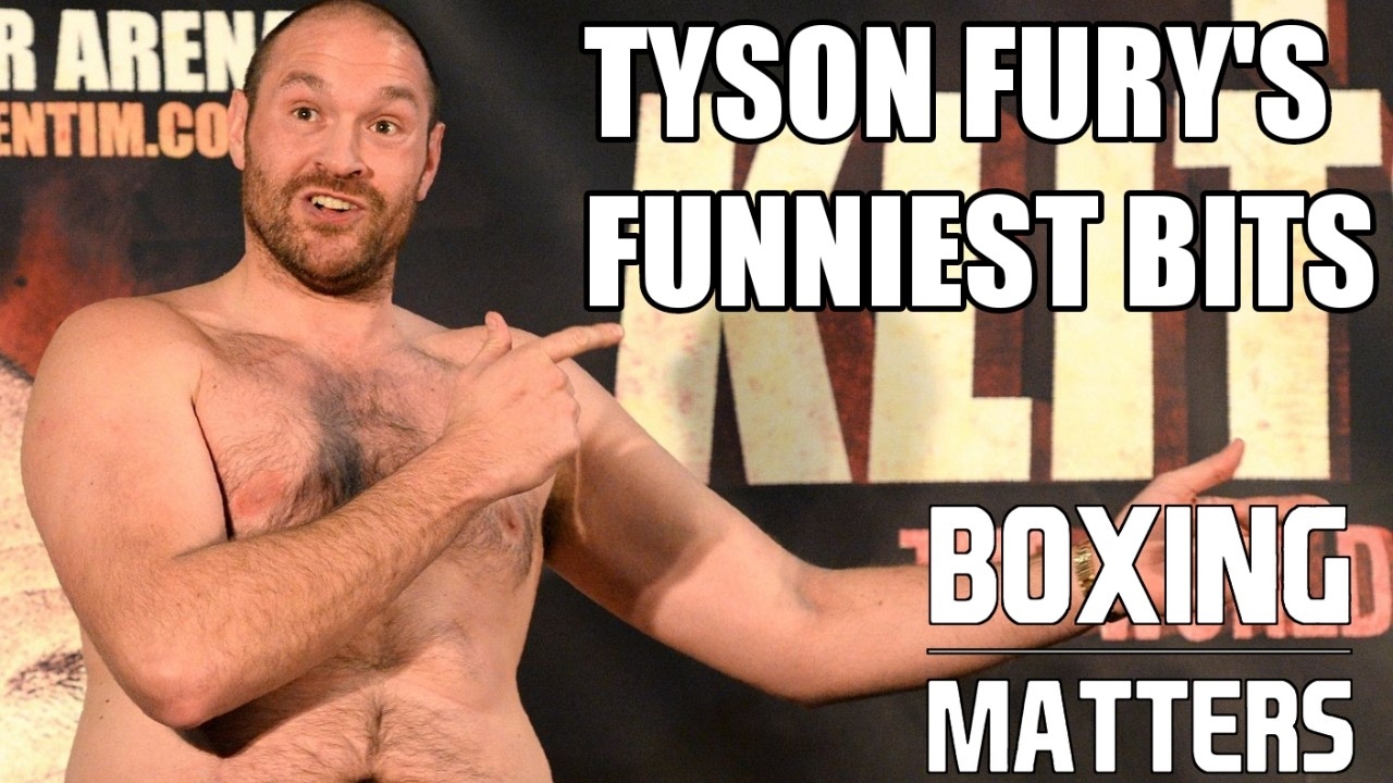Tyson Fury's funniest moments - YouTube
