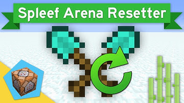 SPLEEF ARENA RESETTER  in Minecraft 1.12 Using Loops | Vanilla Command Block Creation
