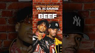 Metro Boomin vs. 21 Savage BEEF EXPLAINED - The REAL Reason Fans Think They’re BEEFING ‼️👀 #shorts Resimi
