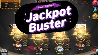 House of Blackjack (Android,iOS)_Jackpot Buster! screenshot 1