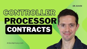 Controller-Processor Contracts - CIPP/E Certification Masterclass