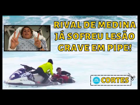 RIVAL DE MEDINA, FIORAVANTI JÁ SOFREU GRAVE LESÃO EM PIPELINE | Cortes Let's Surf
