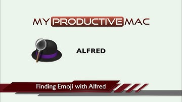 Using Alfred to find Emojis