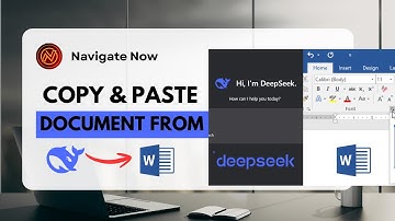 How to copy and paste content from Deepseek to Microsoft Word document