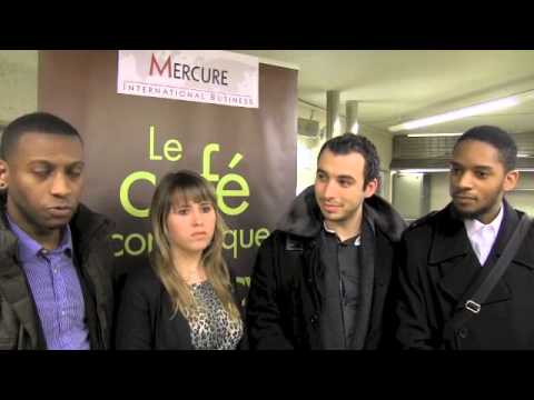 Café économique sur l'intelligence économique avec les étudiants de l'ESCG Paris