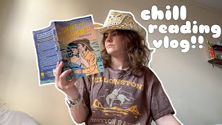 chill reading vlog!! (new releases, continuing series, etc)