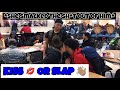 KISS 💋 OR SLAP 👋🏽/ DARE😬✍🏽 | PUBLIC INTERVIEW * She slapped the SH*T out of him*😬