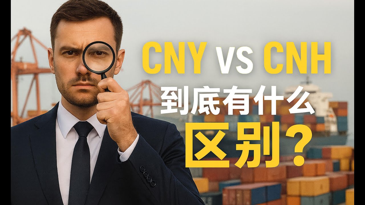 人民币为啥有两种汇率？一分钟讲明白CNY和CNH的区别！ - YouTube