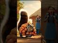 The Giant Squirrel Secret |# Heart Touching Village Story #viral short # ai #shorts #kindness
